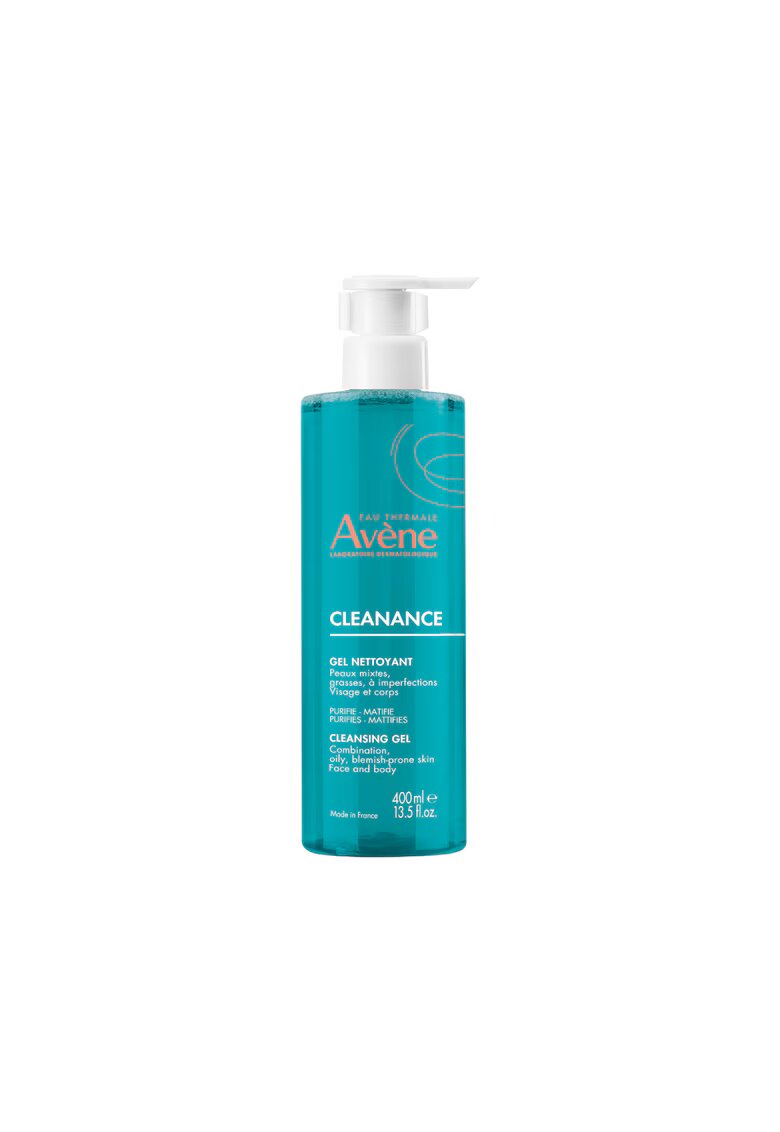 Avene Gel de curatare Cleanance pentru ten gras - 400 ml