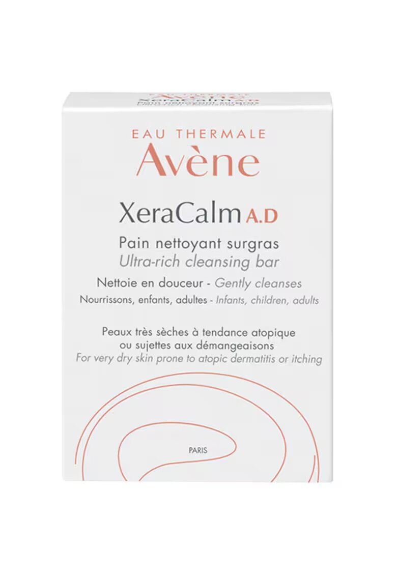 Avene Sapun solid XeraCalm A.D. pentru piele foarte uscata si atopica - 100 g