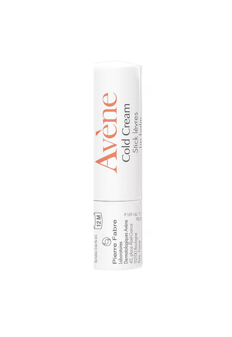Avene Stick pentru buze uscate sau crapate Cold Cream - 4g