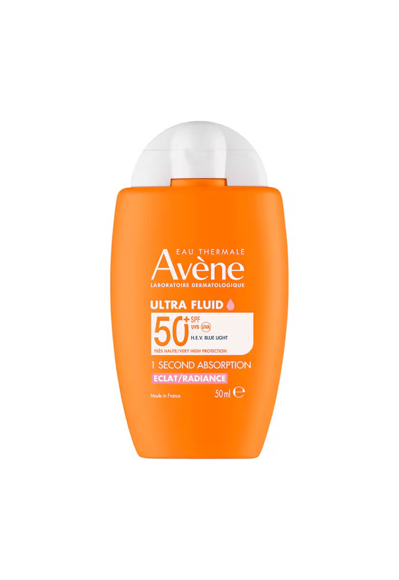 Avene Ultra-Fluid cu protectie solara SPF 50+ Radiance - 50 ml