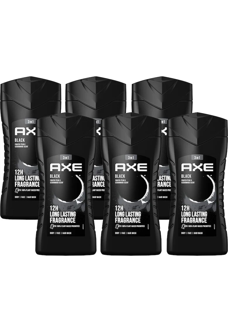 Axe Gel de dus Black - 6x250 ml