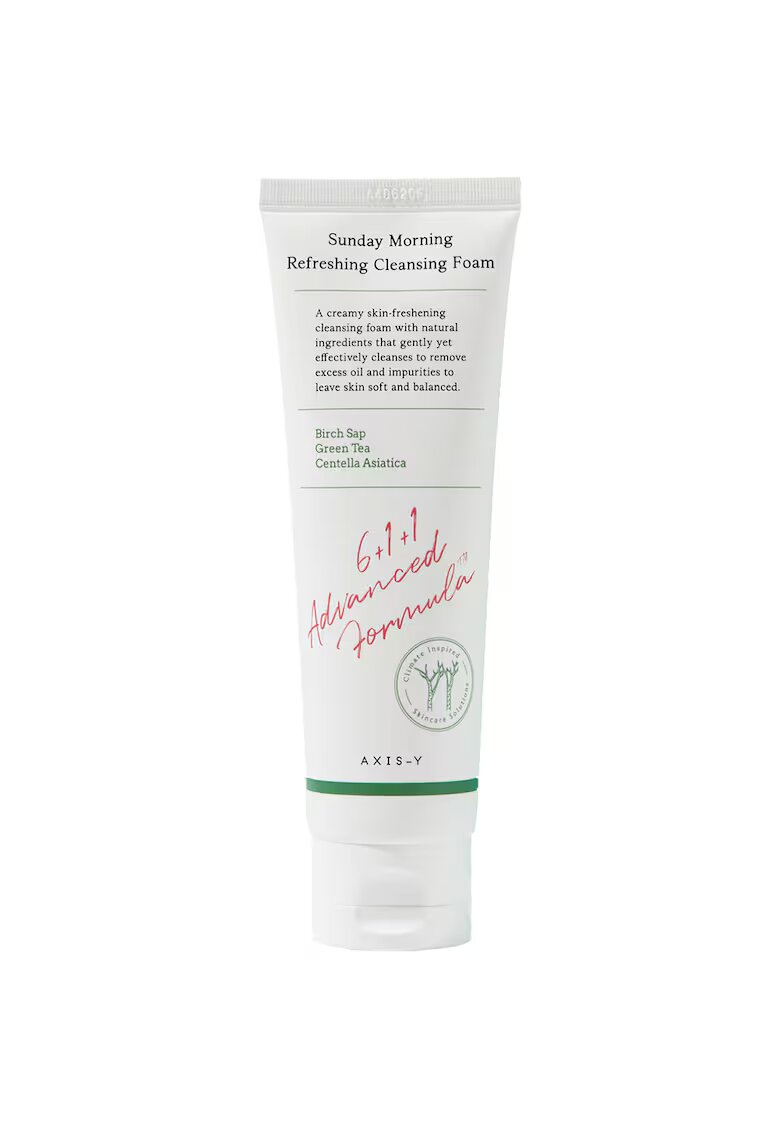 AXIS-Y Gel de curatare Sunday Morning Refreshing Cleansing Foam spumant cu extracte naturale 120ml