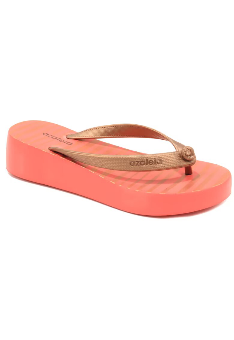 Azaleia Slapi dama Mari Print Light Plat 18444 90766 - Rosu