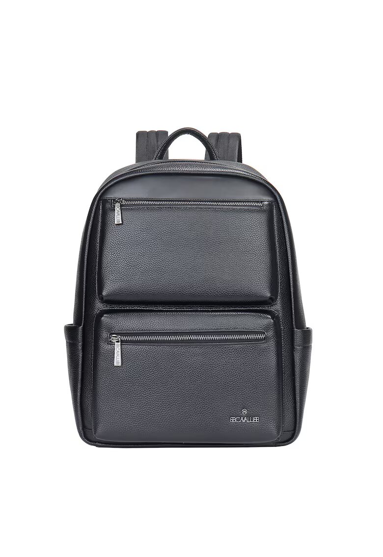 B Cavalli B Rucsac unisex de piele 166989 - Negru