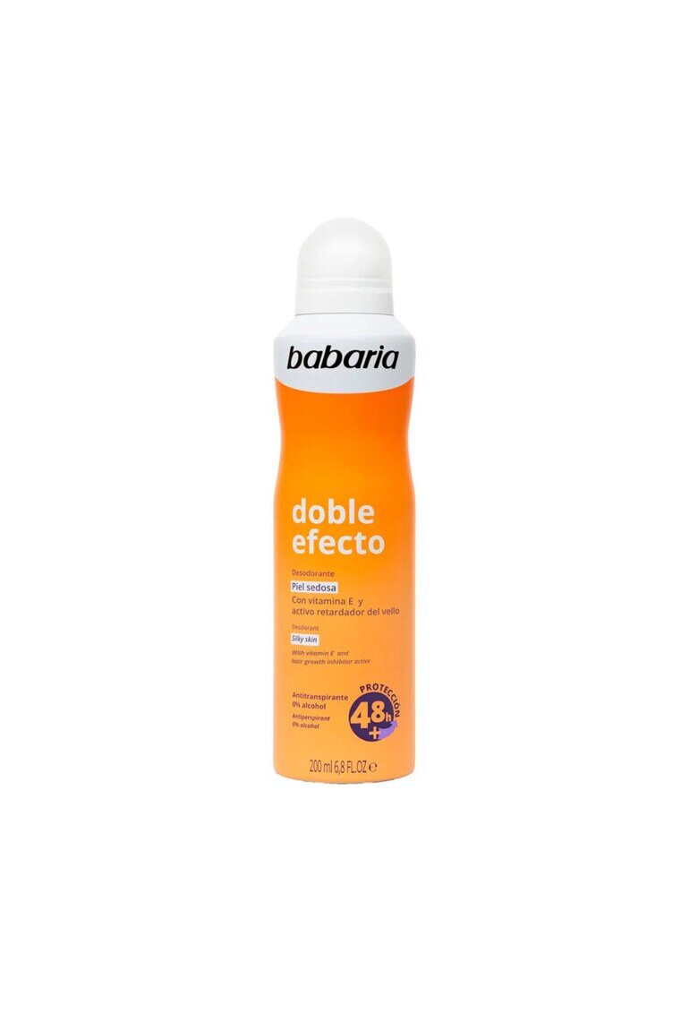 BABARIA Deodorant spray fara alcool pentru piele sensibila - cu dublu efect - Silky Skin - 200 ml