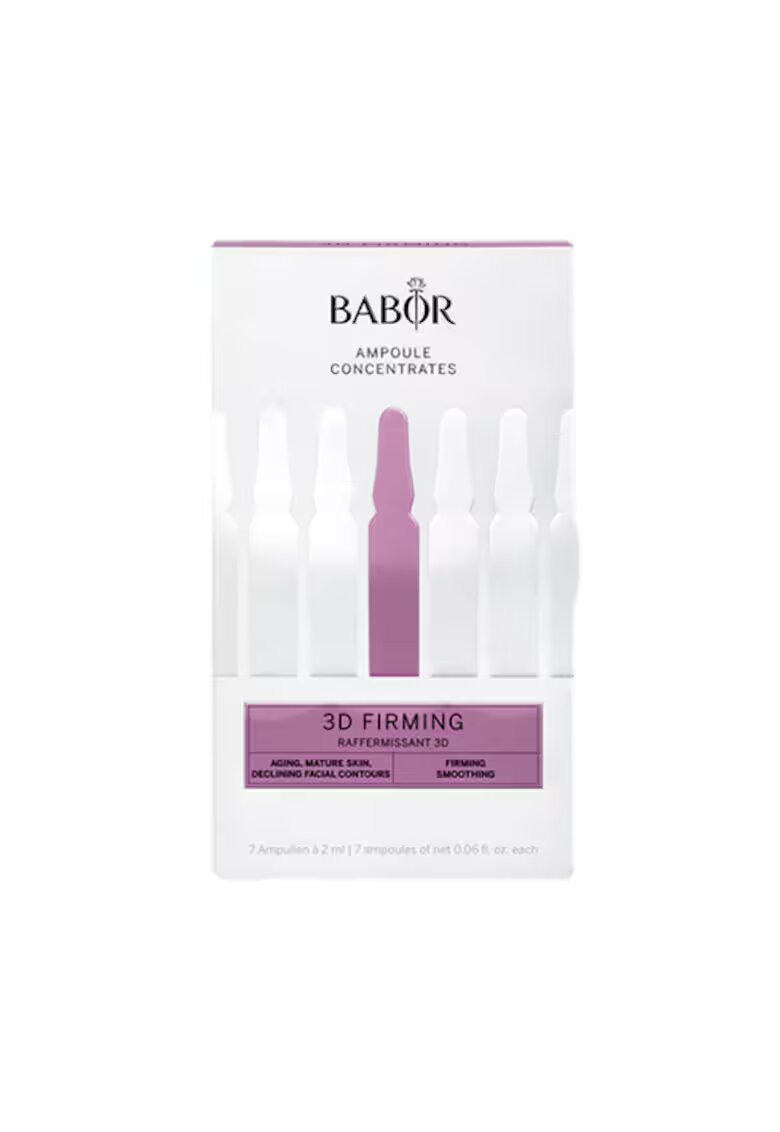 Babor Set fiole 3D Firming cu efect de fermitate si remodelare a ovalului facial - 7 x 2 ml