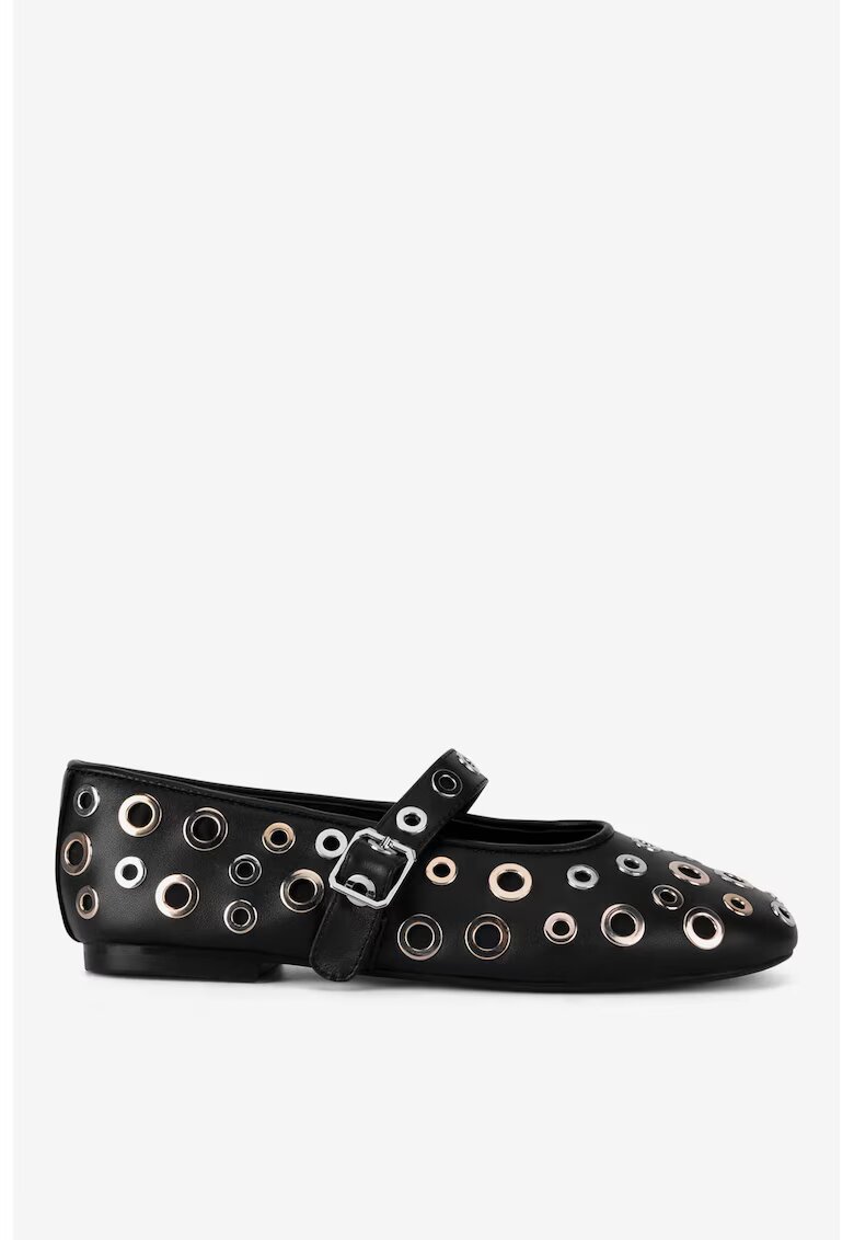 Badura Balerini 5903698199078 - Piele naturala - Negru - Negru