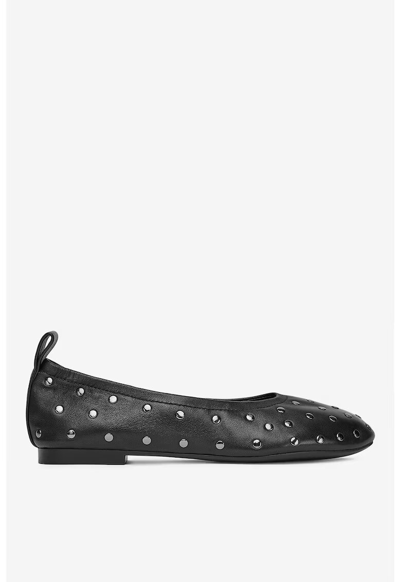 Badura Balerini 5903698297057 - Piele naturala - Negru - Negru