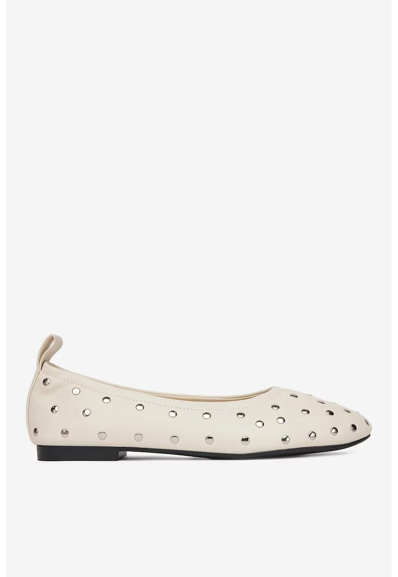 Badura Balerini 5903698297064 - Piele naturala - Alb - Alb