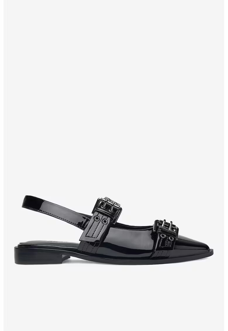 Badura Balerini 5903698586274 - Piele naturala - Negru - Negru