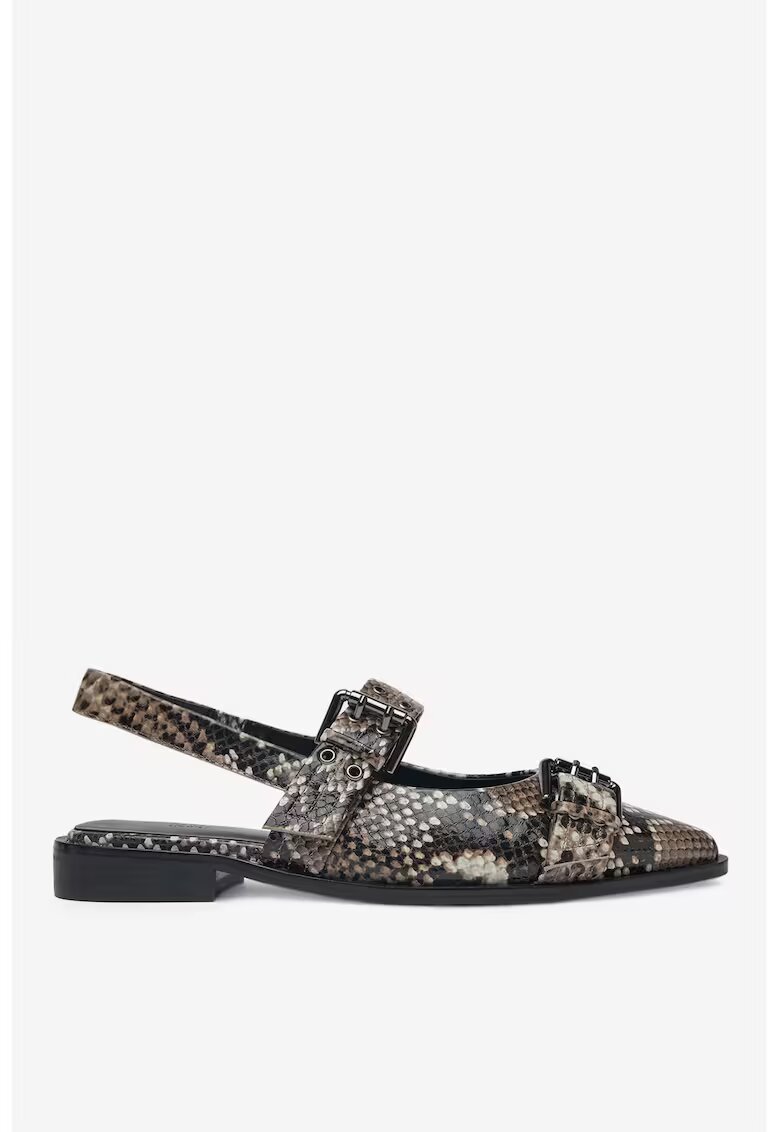Badura Balerini 5903698601663 - Piele naturala - Negru - Negru