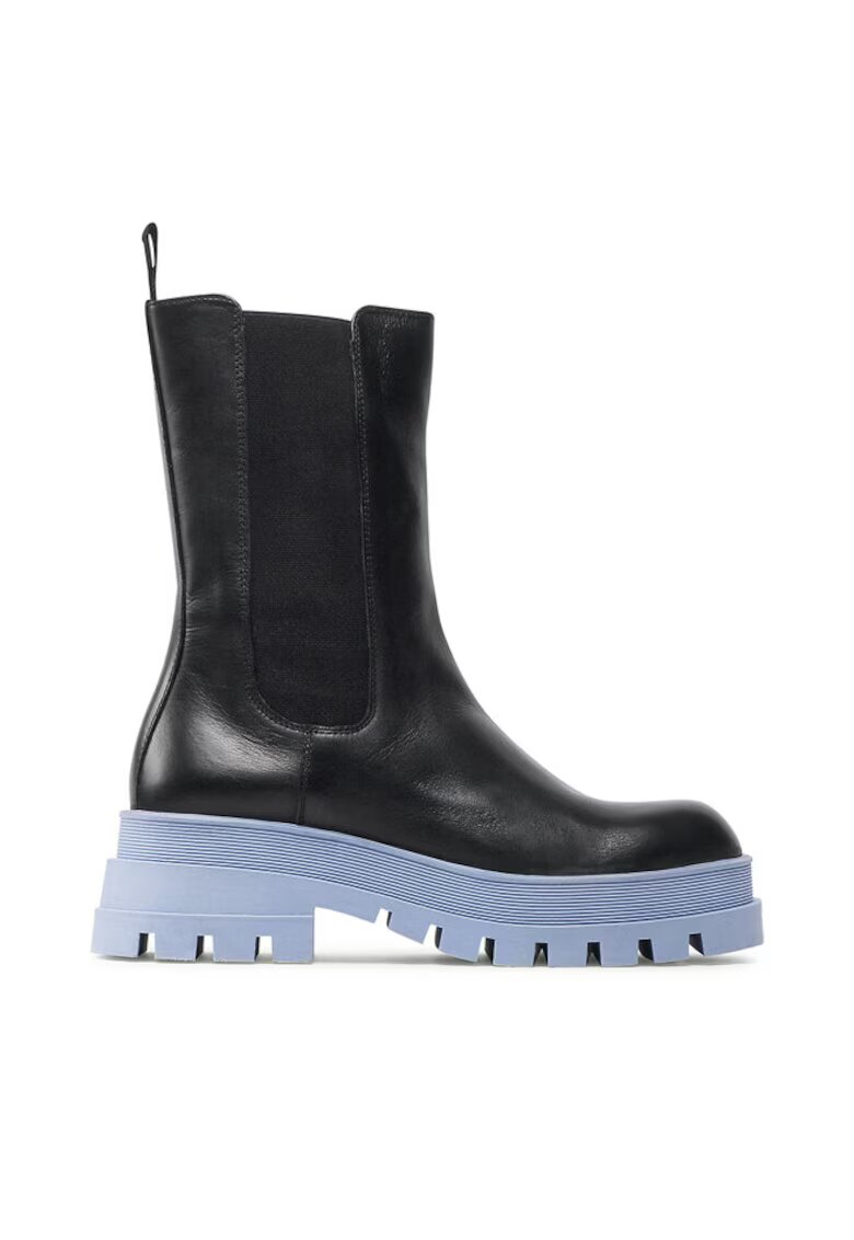 Badura Botine dama - 590486245575441 - Piele naturala - Negru