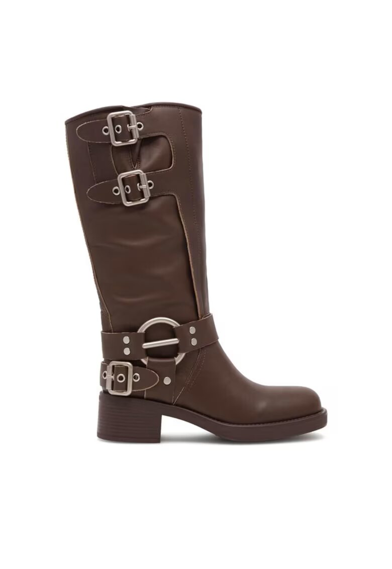 Badura Botine dama - 590558822280437 - Piele naturala - Maro