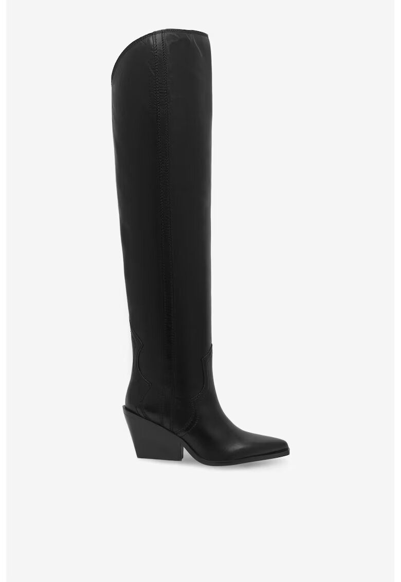 Badura Cizme dama 5905588002772 - Piele naturala - Negru - Negru