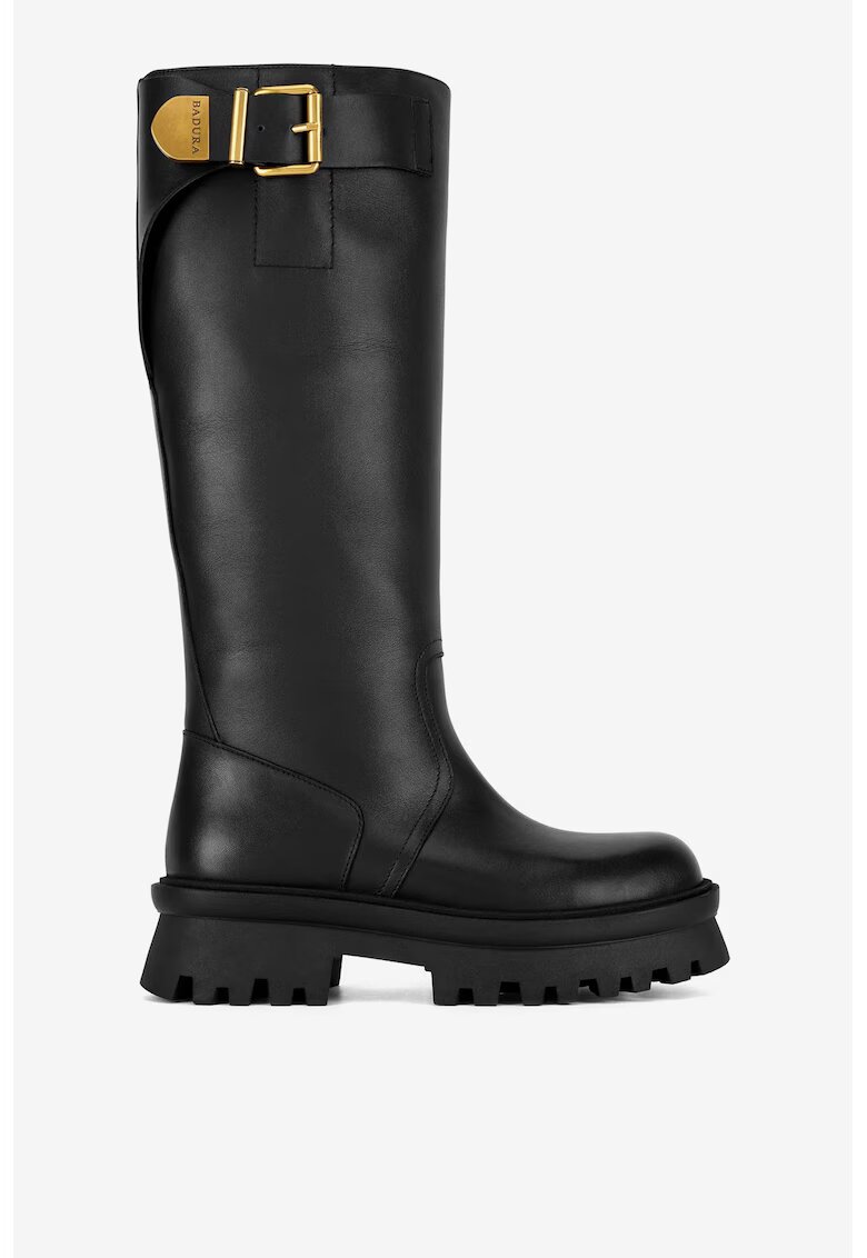Badura Cizme dama 5905588787242 - Piele naturala - Negru - Negru