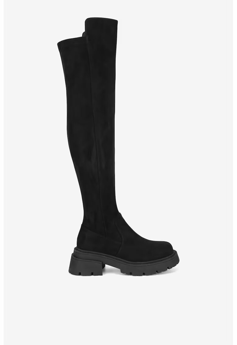 Badura Cizme dama 5905588841760 - Textil - Negru - Negru