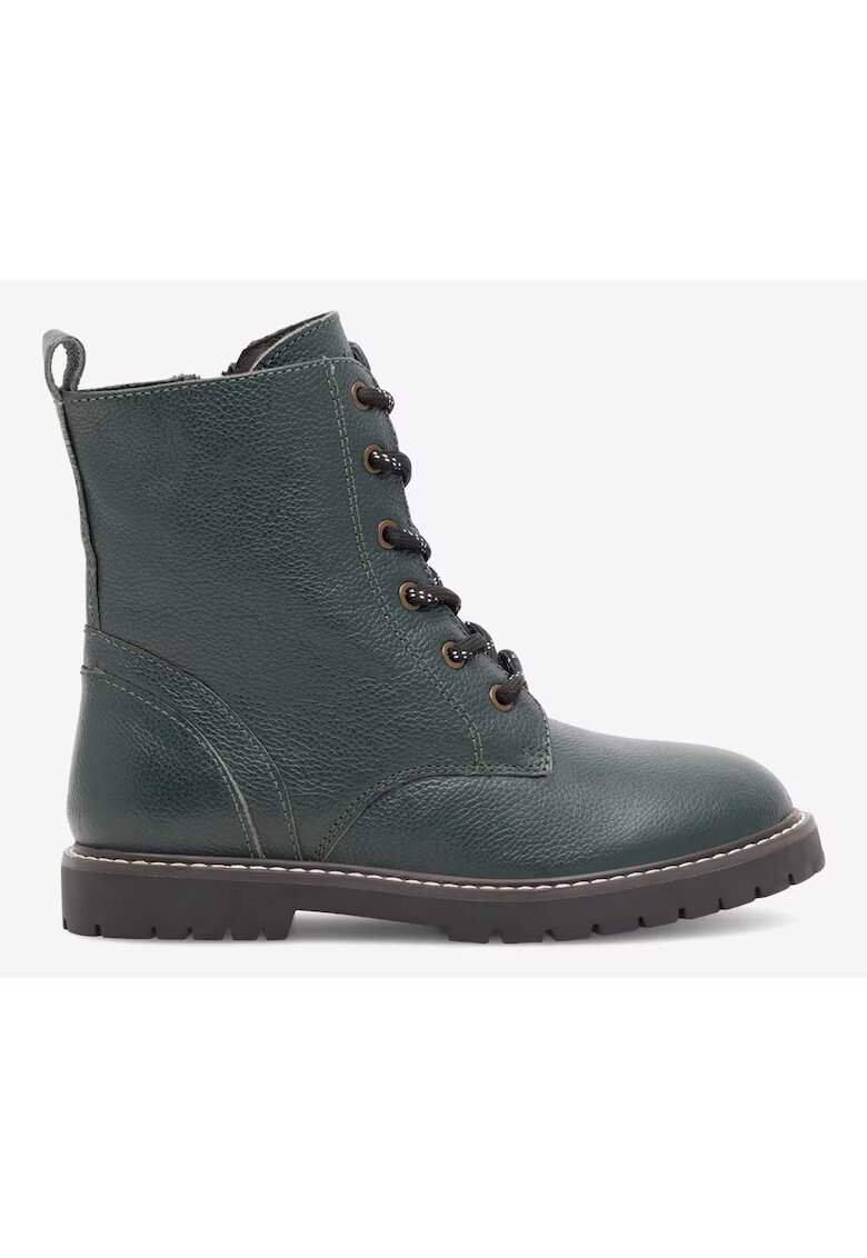 Badura Ghete baieti 5905588101895 - Piele naturala - Negru - Negru
