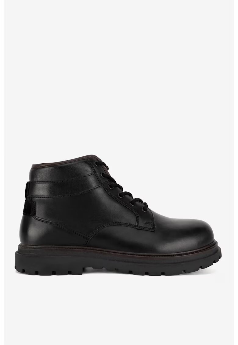 Badura Ghete barbati 5903419360770 - Piele naturala - Negru - Negru