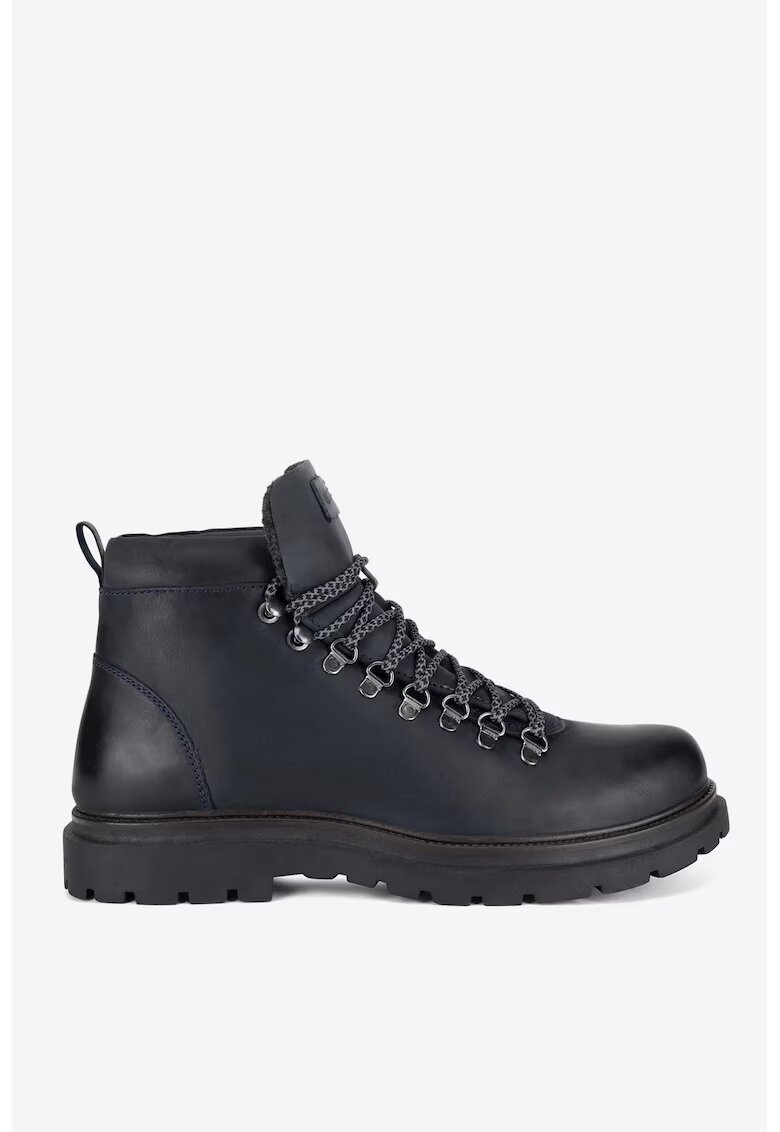 Badura Ghete barbati 5903419547836 - Piele nabuc - Negru - Negru