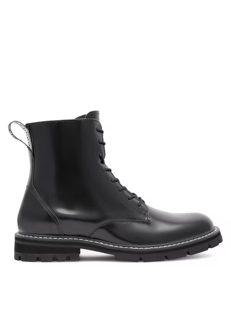 Badura Ghete barbati - 590558808985844 - Piele naturala - Negru