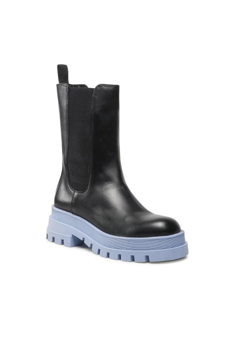 Badura Ghete Chelsea dama - 5904862455754 - Negru - Piele naturala - Negru