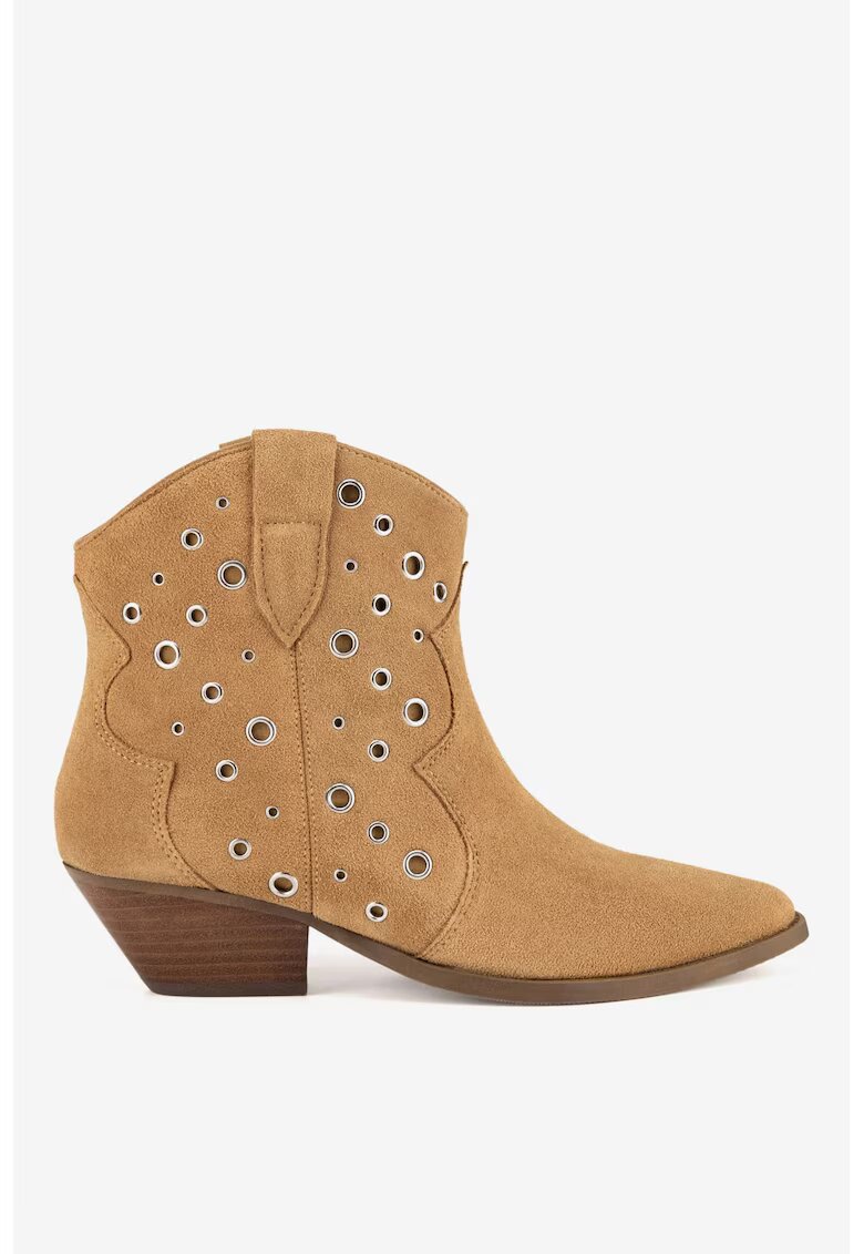Badura Ghete dama 5903419788239 - Piele intoarsa - Bej - Bej