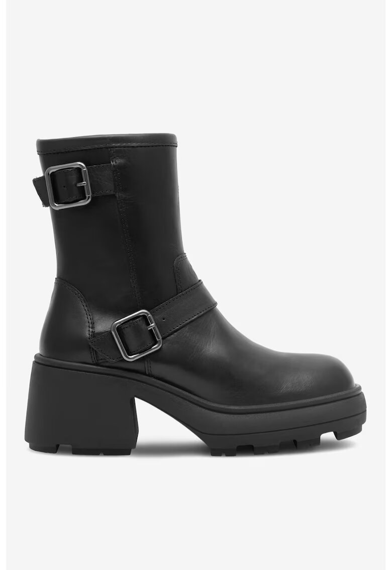 Badura Ghete dama 5905588109495 - Piele naturala - Negru - Negru