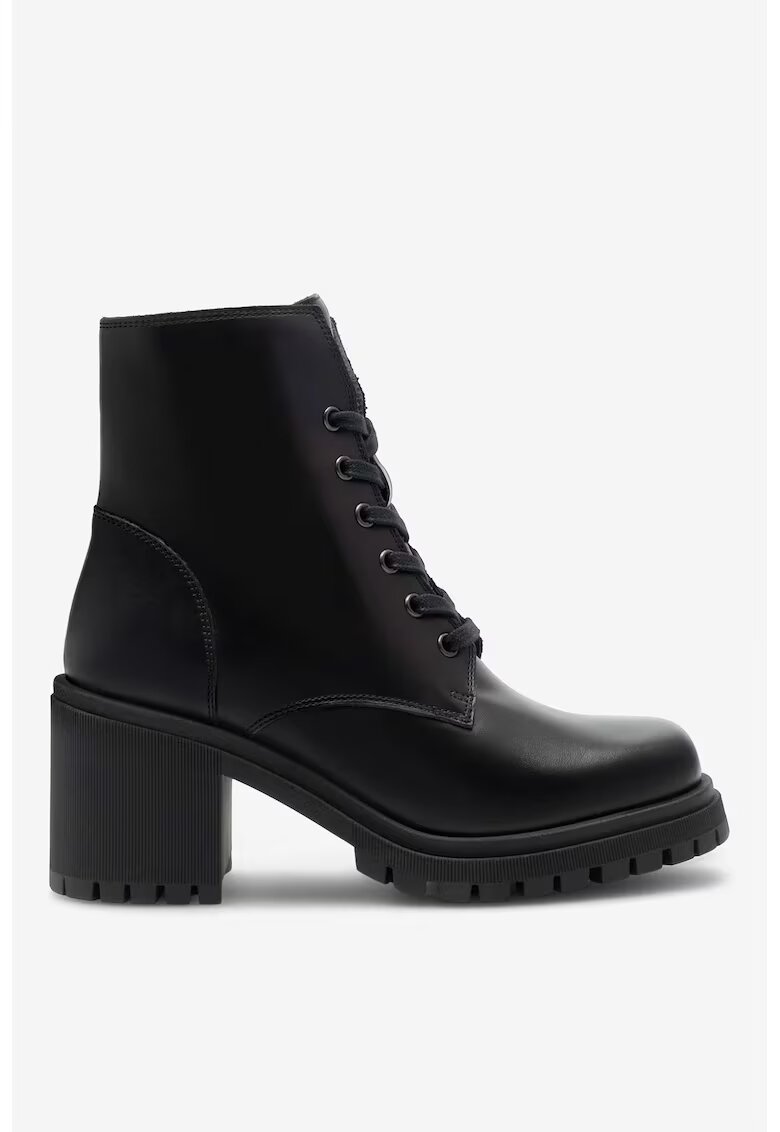 Badura Ghete dama 5905588110675 - Piele naturala - Negru - Negru