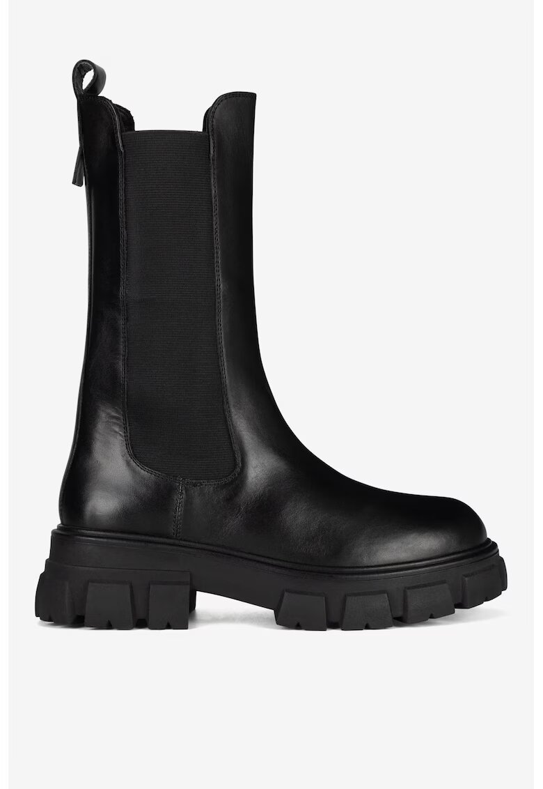 Badura Ghete dama 5905588817734 - Piele naturala - Negru - Negru
