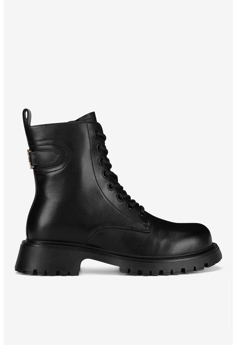 Badura Ghete dama 5905588841975 - Piele naturala - Negru - Negru