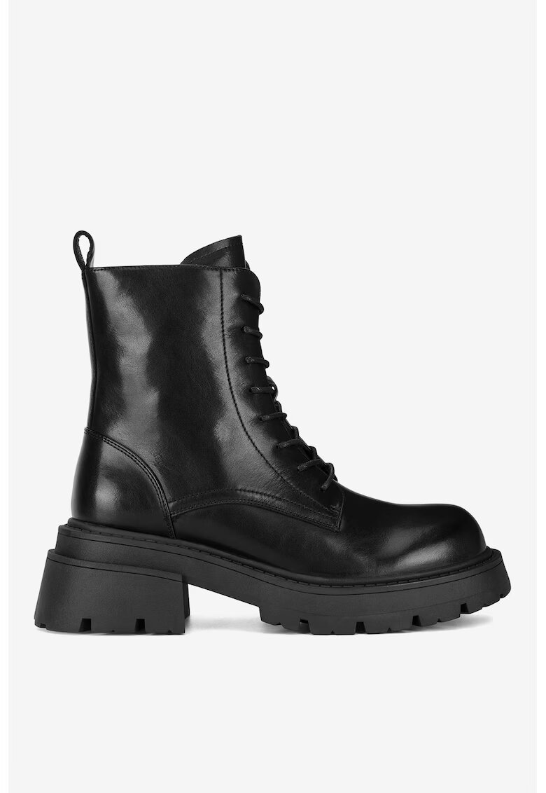 Badura Ghete dama 5905588842262 - Piele naturala - Negru - Negru