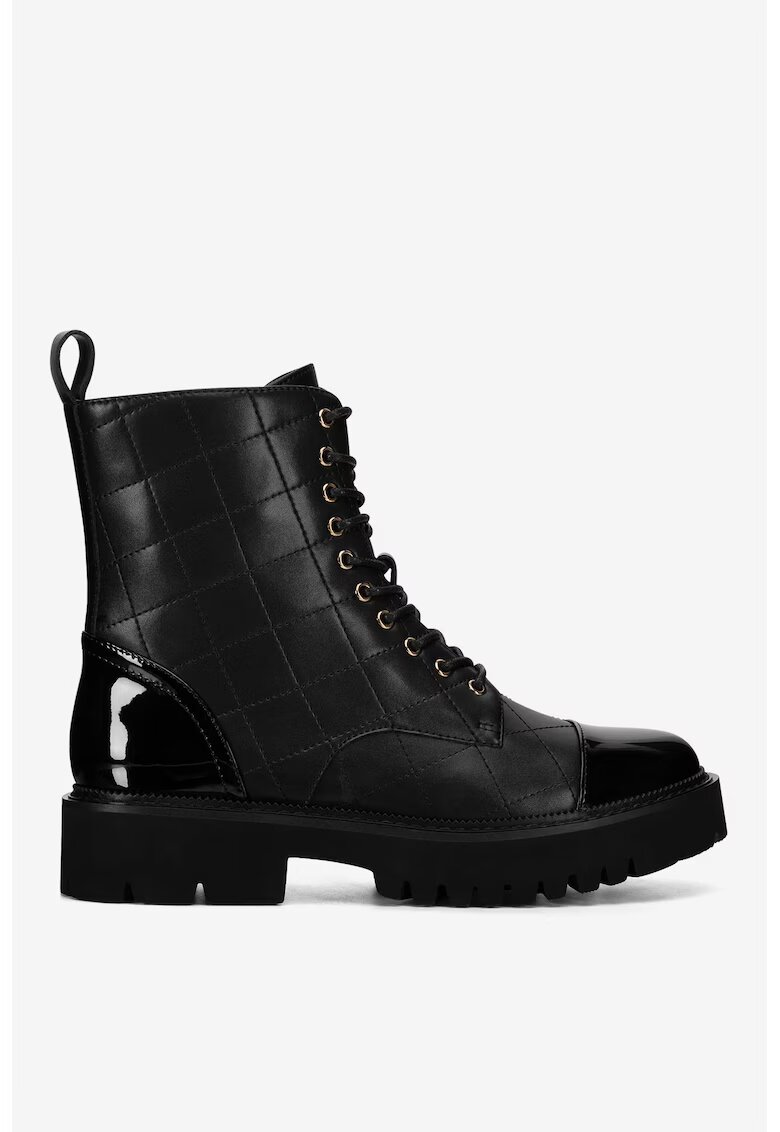 Badura Ghete dama 5905588955986 - Piele naturala - Negru - Negru