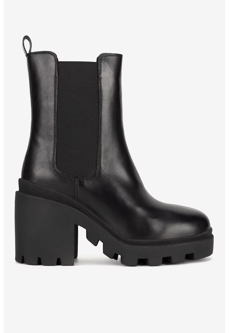 Badura Ghete dama 5905588958871 - Piele naturala - Negru - Negru