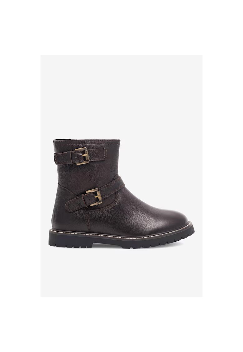 Badura Ghete fete 5905588102038 - Piele naturala - 26 EU - Maro