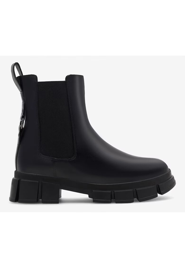 Badura Ghete fete 5905588156055 - Piele naturala - 34 EU - Negru