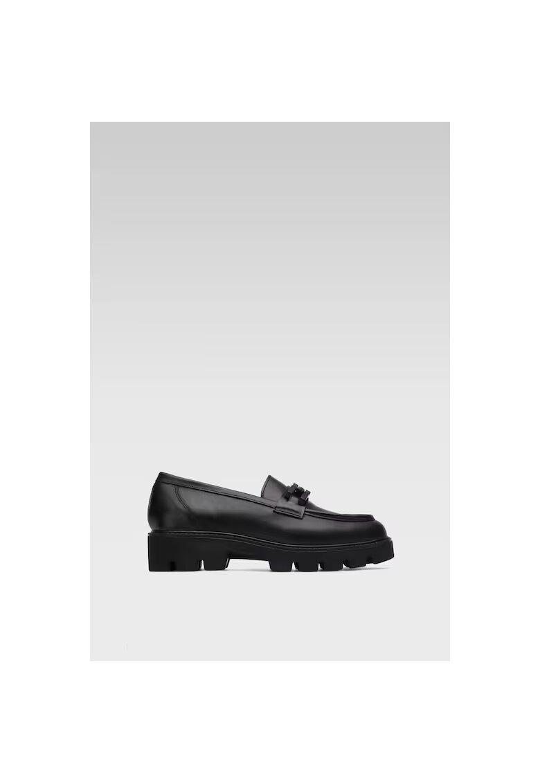 Badura Mocasini dama 5904862821887 - Piele naturala - Negru - Negru