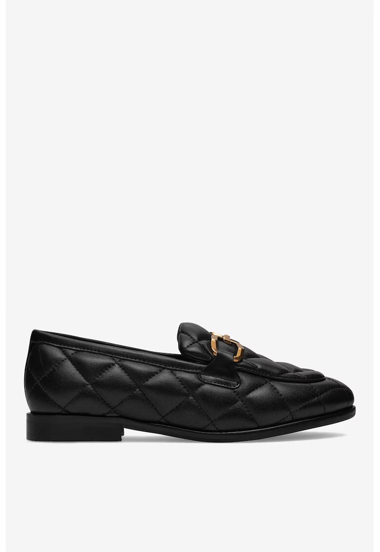Badura Mocasini dama 5905588478430 - Piele naturala - Negru - Negru