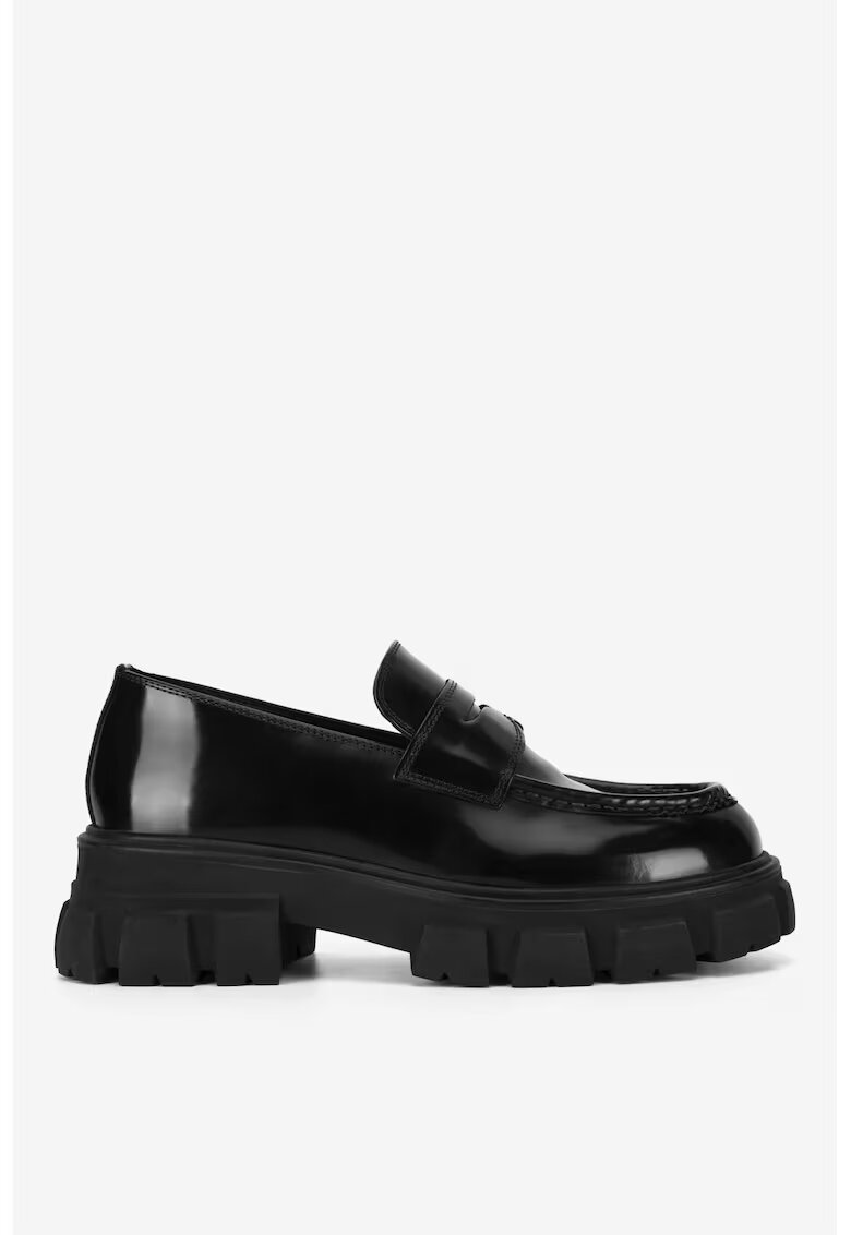 Badura Mocasini dama 5905588814825 - Piele naturala - Negru - Negru