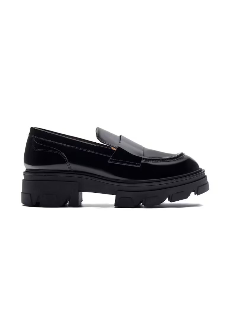 Badura Mocasini dama - 590559 - Piele lacuita - Negru - Negru