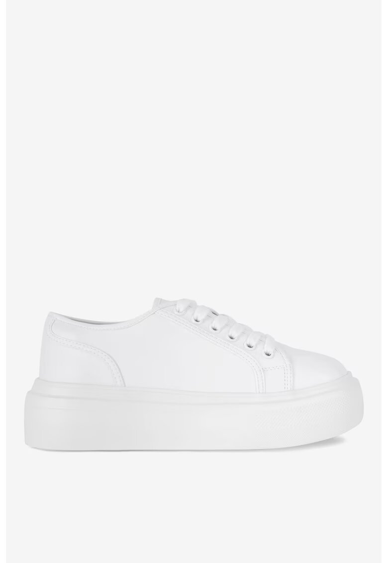 Badura Pantofi dama 5903698095899 - Piele naturala - Alb - Alb