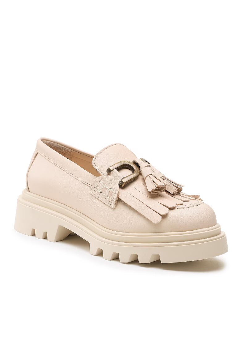 Badura Pantofi dama - 5904862648613 - Piele naturala - bej - Bej