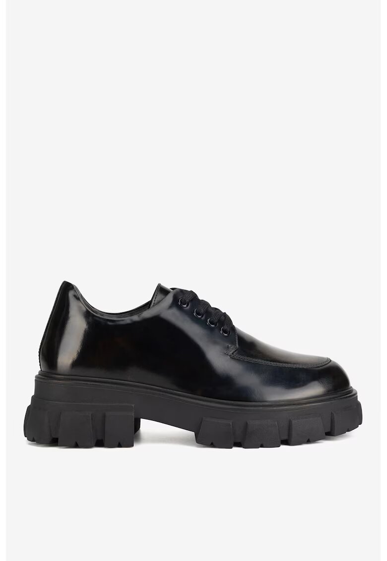 Badura Pantofi dama 5905588814535 - Piele naturala - Negru - Negru