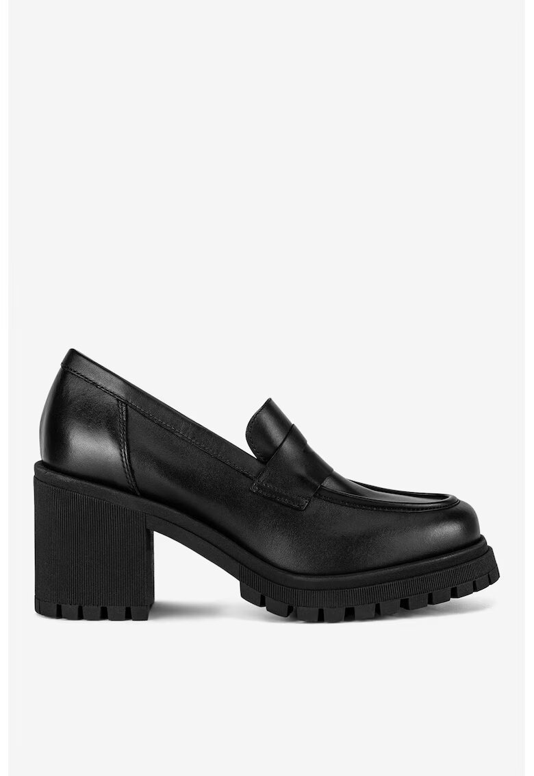 Badura Pantofi dama 5905588913092 - Piele naturala - Negru - Negru