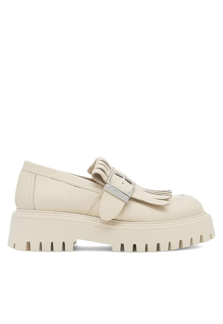 Badura Pantofi sport dama - Piele naturala - Bej - Bej