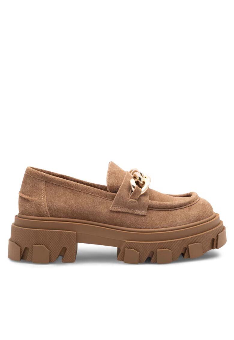 Badura Pantofi sport dama - Piele naturala - Maro - Maro