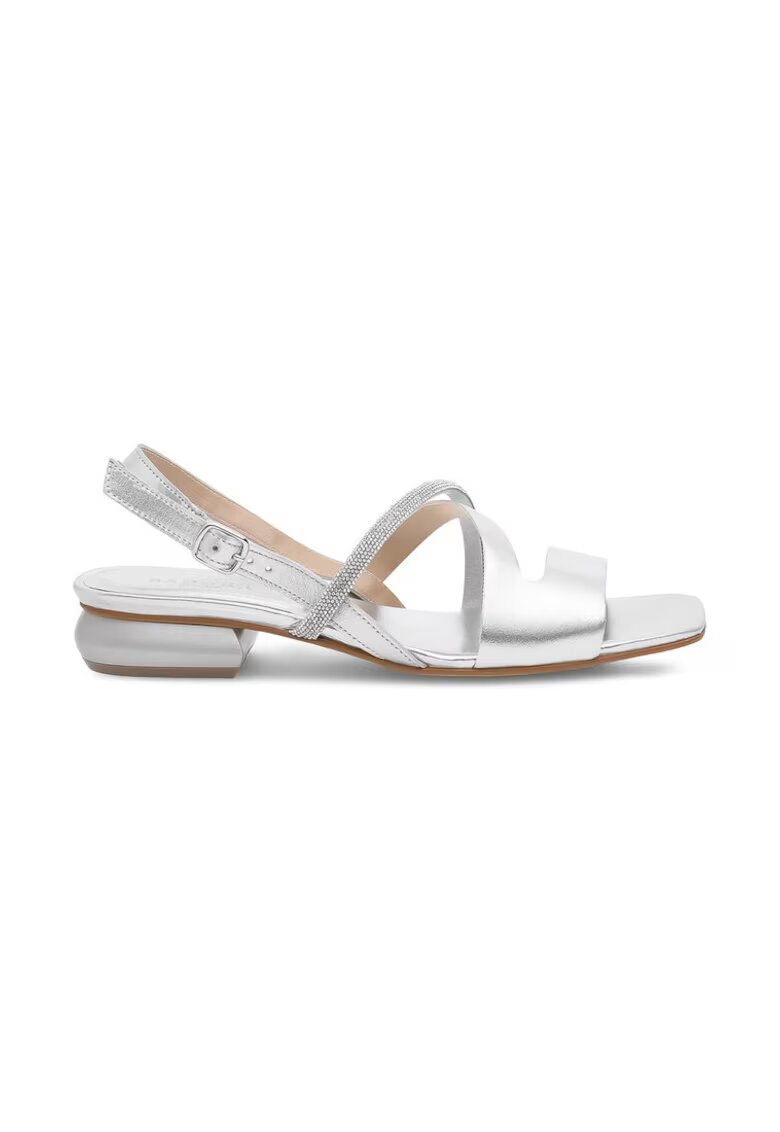 Badura Sandale dama - 590559 - Piele naturala - Argintiu -