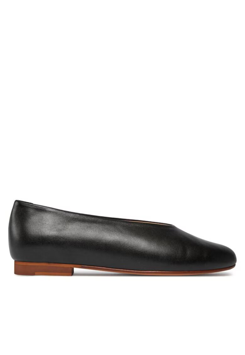 Balagan Balerini 303531577 - Piele naturala - Negru - Negru