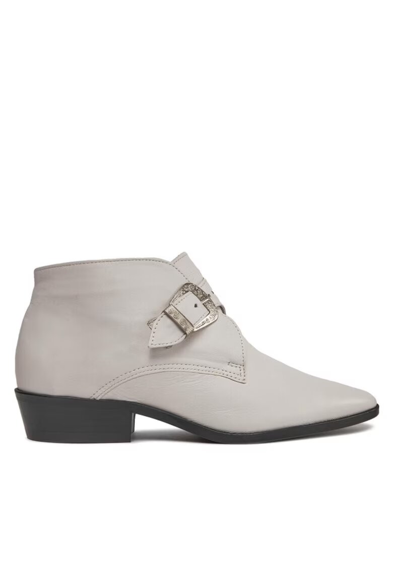 Balagan Botine dama - 30388957936 - Piele naturala - Alb