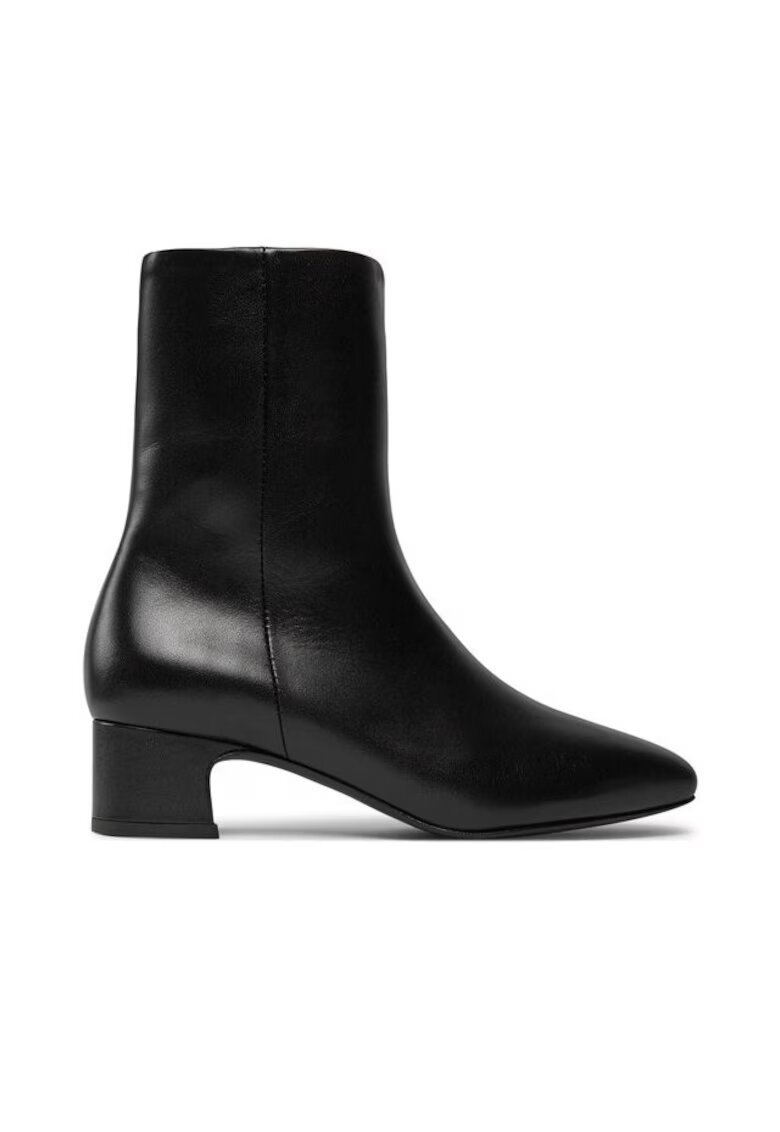 Balagan Ghete dama 303531591 - Piele naturala - Negru - Negru