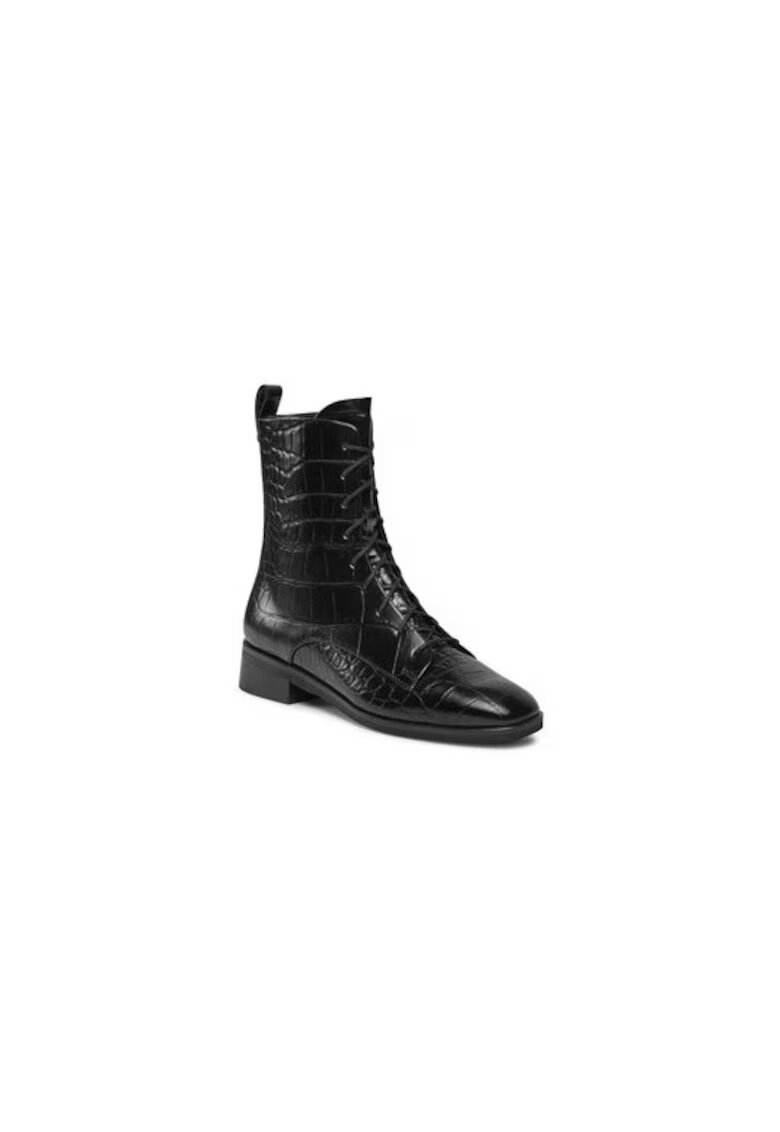 Balagan Ghete dama 303531775 - Piele naturala - Negru - Negru
